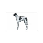 Whippet Sticker (Rectangular)