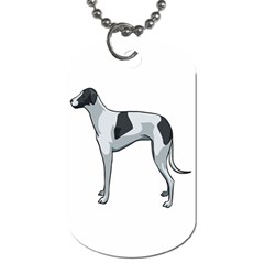 Whippet Dog Tag (Two Sides) from ArtsNow.com Front
