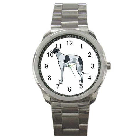 Whippet Sport Metal Watch from ArtsNow.com Front