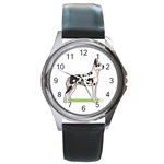 Great Dane Round Metal Watch