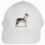 Great Dane White Cap