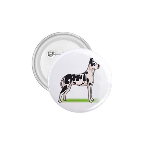Great Dane 1.75  Button from ArtsNow.com Front