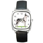 Great Dane Square Metal Watch