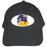 Stick Figure Basketball Player Black Cap