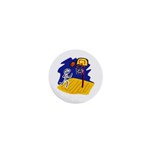 Stick Figure Basketball Player 1  Mini Button