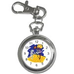 Stick Figure Basketball Player Key Chain Watch