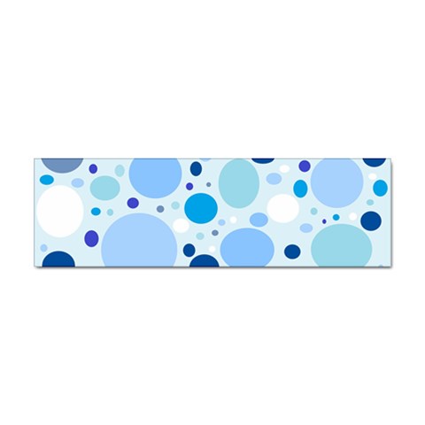 Bubbly Blues Bumper Sticker 100 Pack from ArtsNow.com Front