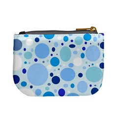 Bubbly Blues Coin Change Purse from ArtsNow.com Back