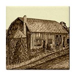 Sugarcreek Barn - Ave Hurley - Tile Coaster