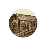 Sugarcreek Barn - Ave Hurley - Rubber Coaster (Round)