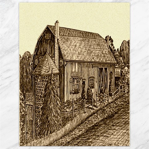 Sugarcreek Barn 11.86 x15.41  Canvas - 1