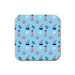 Sailing The Bay Drink Coasters 4 Pack (Square)