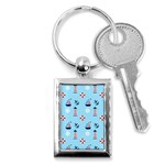 Sailing The Bay Key Chain (Rectangle)