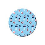 Sailing The Bay Drink Coaster (Round)