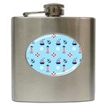 Sailing The Bay Hip Flask