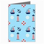 Sailing The Bay Greeting Card