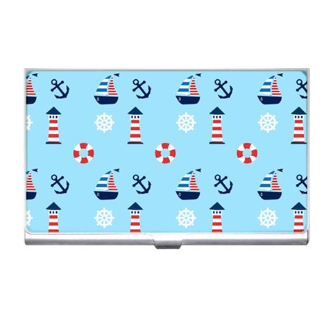 Sailing The Bay Business Card Holder from ArtsNow.com Front
