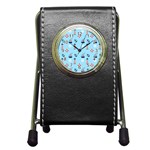 Sailing The Bay Stationery Holder Clock