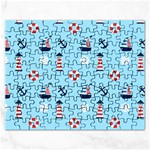 Sailing The Bay Jigsaw Puzzle (Rectangle)