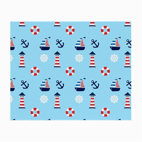 Sailing The Bay Glasses Cloth (Small, Two Sided) from ArtsNow.com Front