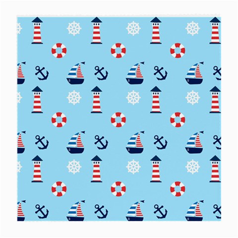 Sailing The Bay Glasses Cloth (Medium, Two Sided) from ArtsNow.com Front