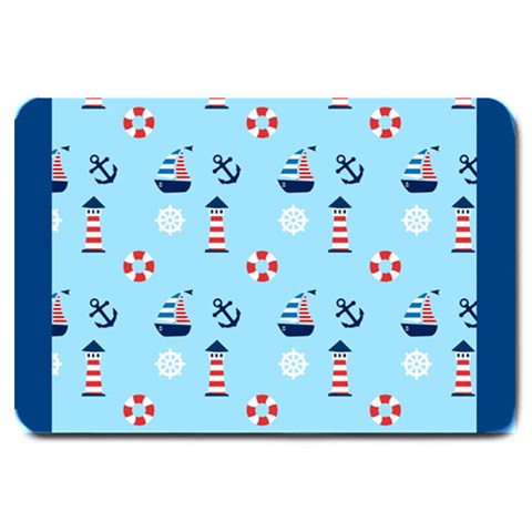 Sailing The Bay Large Door Mat from ArtsNow.com 30 x20  Door Mat