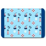 Sailing The Bay Large Door Mat