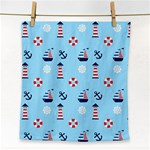 Sailing The Bay Face Towel