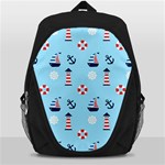 Sailing The Bay Backpack Bag