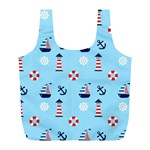 Sailing The Bay Reusable Bag (L)