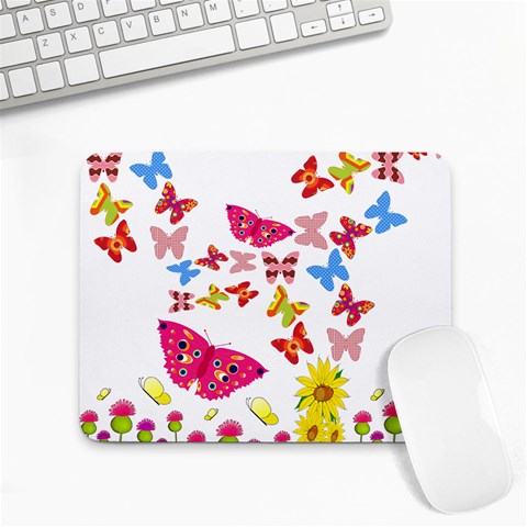 Butterfly Beauty Small Mouse Pad (Rectangle) from ArtsNow.com Front