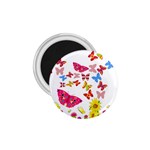 Butterfly Beauty 1.75  Button Magnet