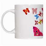 Butterfly Beauty White Coffee Mug