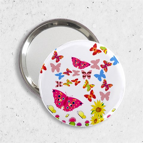 Butterfly Beauty Handbag Mirror (2.25 ) from ArtsNow.com Front