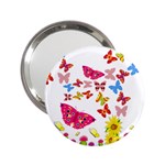 Butterfly Beauty Handbag Mirror (2.25 )