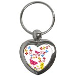 Butterfly Beauty Key Chain (Heart)