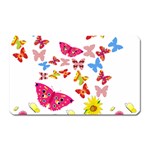 Butterfly Beauty Magnet (Rectangular)