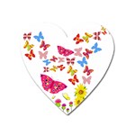 Butterfly Beauty Magnet (Heart)