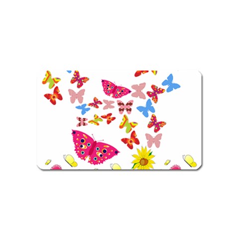 Butterfly Beauty Magnet (Name Card) from ArtsNow.com Front