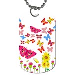 Butterfly Beauty Dog Tag (One Sided)