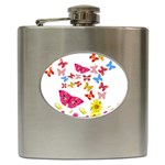 Butterfly Beauty Hip Flask