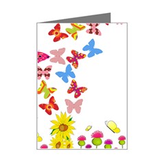 Butterfly Beauty Mini Greeting Card from ArtsNow.com Left