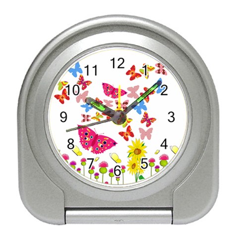 Butterfly Beauty Desk Alarm Clock from ArtsNow.com Front