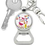 Butterfly Beauty Bottle Opener Key Chain