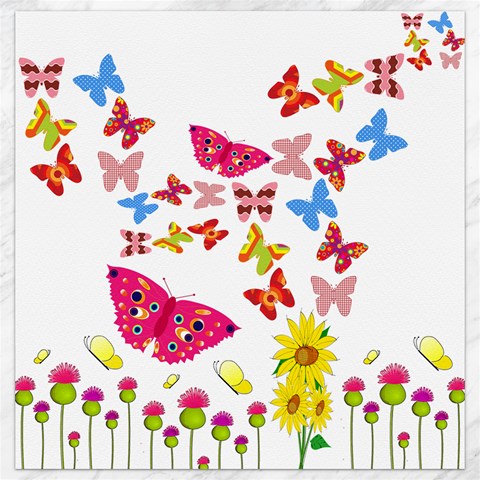 Butterfly Beauty Canvas 16  x 16  (Unframed) from ArtsNow.com 15.2 x15.41  Canvas - 1