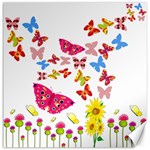 Butterfly Beauty Canvas 16  x 16  (Unframed)