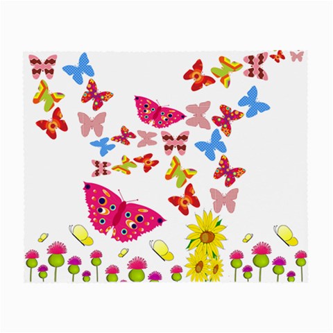 Butterfly Beauty Glasses Cloth (Small, Two Sided) from ArtsNow.com Front