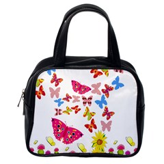 Butterfly Beauty Classic Handbag (Two Sides) from ArtsNow.com Back