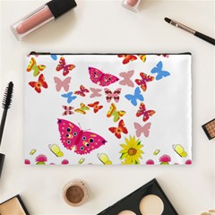 Butterfly Beauty Cosmetic Bag (Large) from ArtsNow.com Front