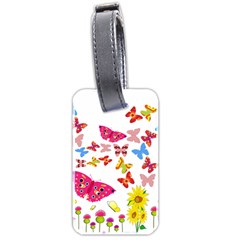 Butterfly Beauty Luggage Tag (Two Sides) from ArtsNow.com Front